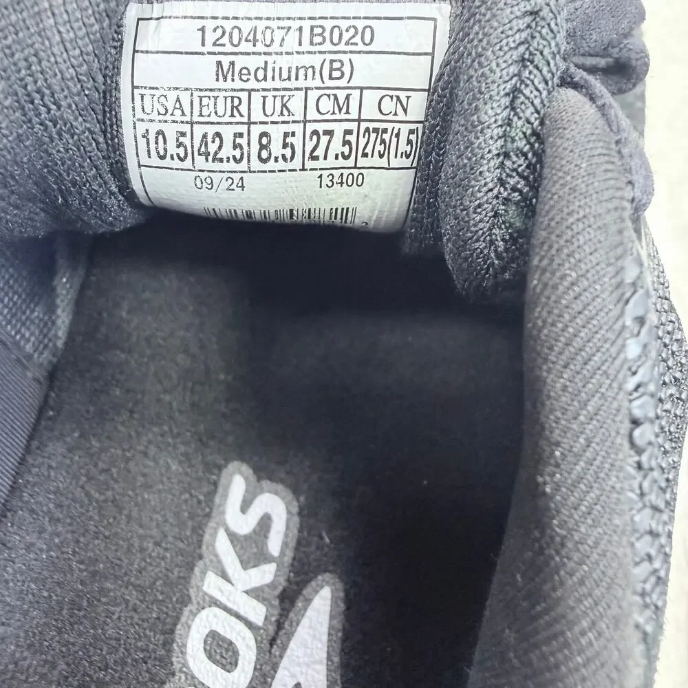 Brooks Ghost 16 Womens Running Shoes Triple Black Size 10.5 Neutral Cushioned